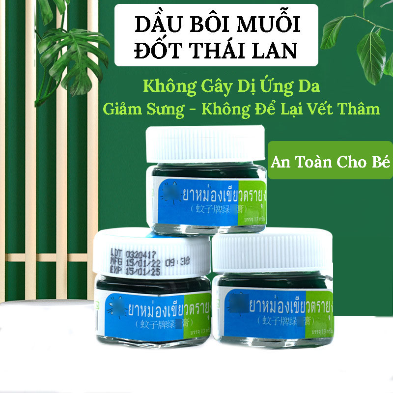 Dầu bôi muỗi đốt thái lan, cao bôi muỗi thái lan cho bé hiệu quả sonhouse