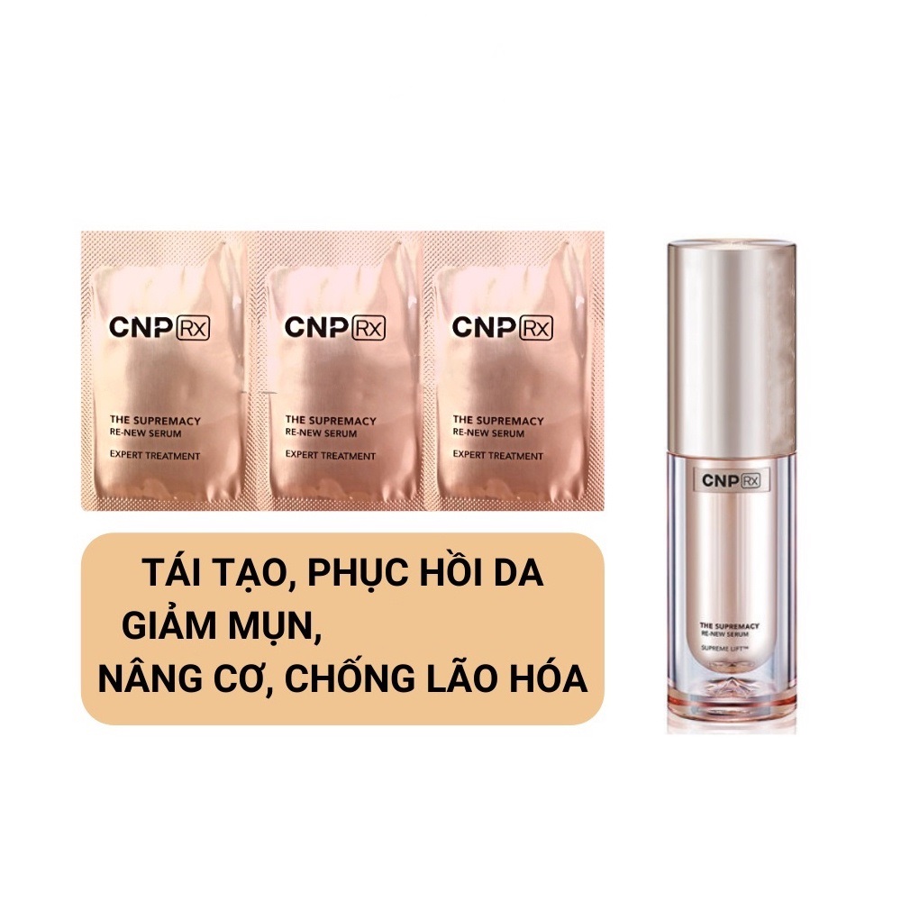 Gói Tinh Chất Trẻ Hóa Da Cnp Rx Tái Tạo Trẻ Hóa Nâng Cơ Chống Lão Hóa Và Phục Hồi Giúp Da Căng Bóng 1ml