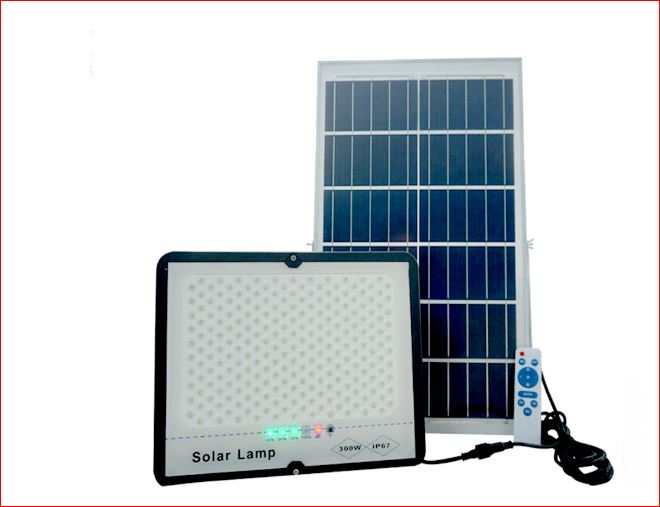 ĐÈN NĂNG LƯỢNG MẶT TRỜI - ĐÈN PHA NĂNG LƯỢNG MẶT TRỜI 200W, 300w ( ánh sáng trắng )