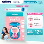 Dao Cạo Mini Cho Nữ GILLETTE VENUS Comfortgilde Hương Hoa Trà Trắng - Hộp 1 Cán 1 Lưỡi Dao [Tặng Kèm Hộp Bảo Vệ]