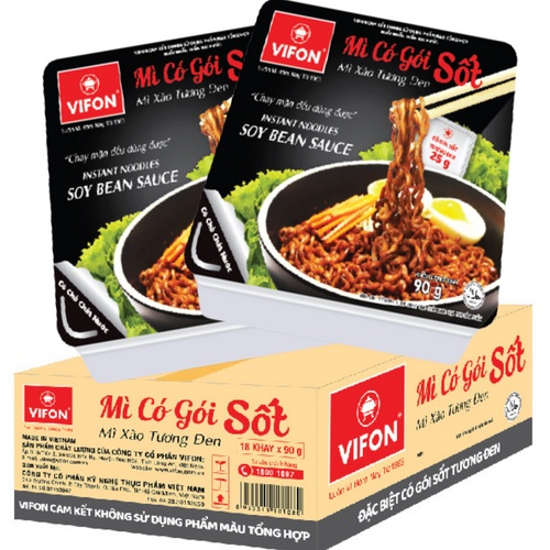 Mì Khay Tương Đen Vifon