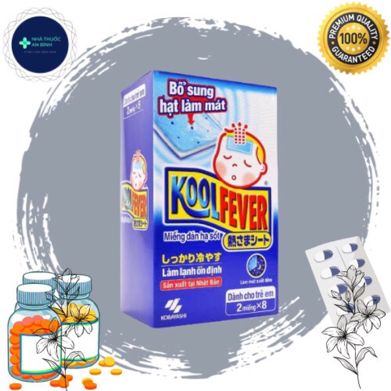 Dán hạ sốt trẻ em Kool Fever làm mát suốt đêm