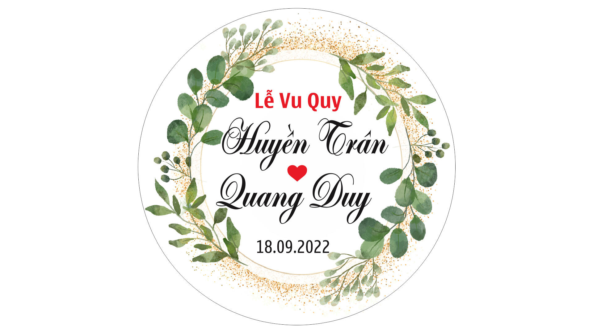 Bảng cưới lễ vu quy_lễ thành hôn tên cô dâu chú rể trang trí đám cưới