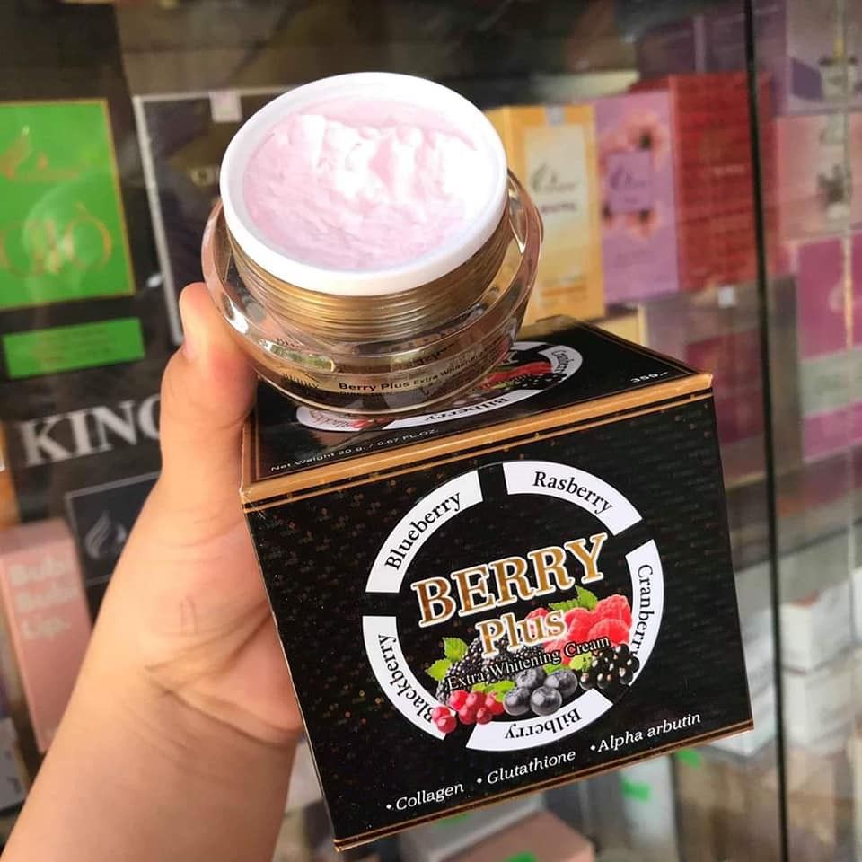 Kem trắng, trị nám, tàn nhang berry plus thái lan