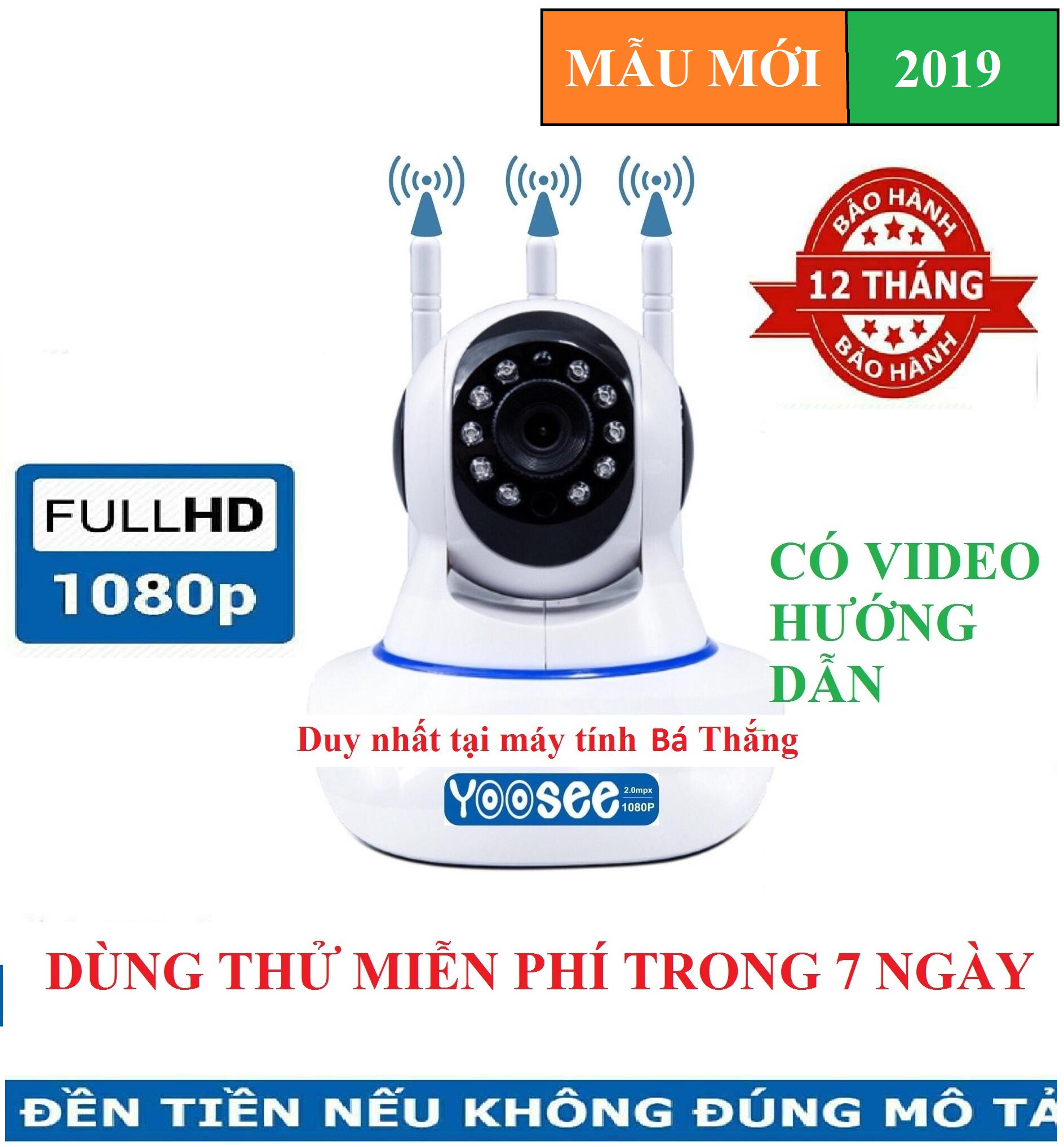 Camera wifi giám sát yoosee 2.0 Megapixel 1080P bảo hành 12 tháng lỗi 1 đổi 1