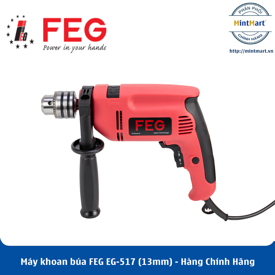 Máy khoan búa feg eg-517 - hàng chính hãng