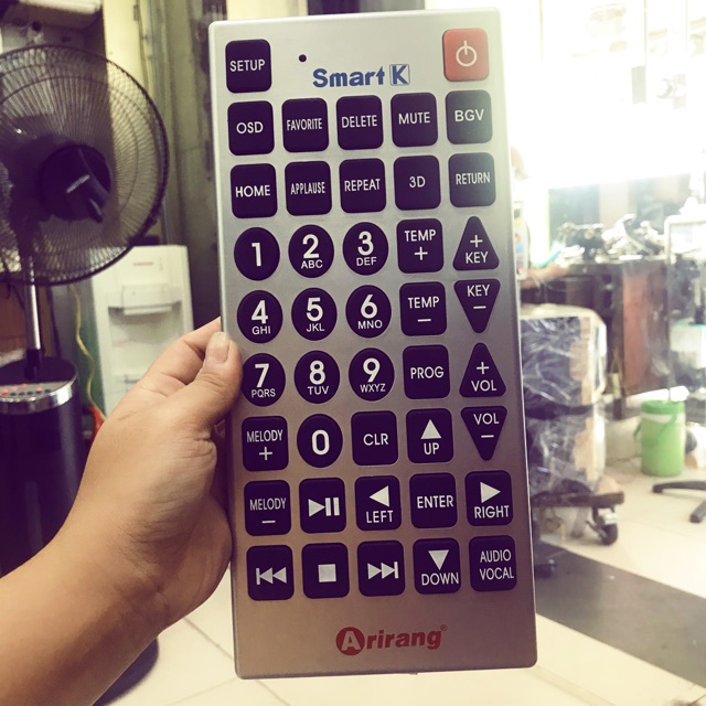 Remote karaOke Arirang SmartK ( SmartK+ )