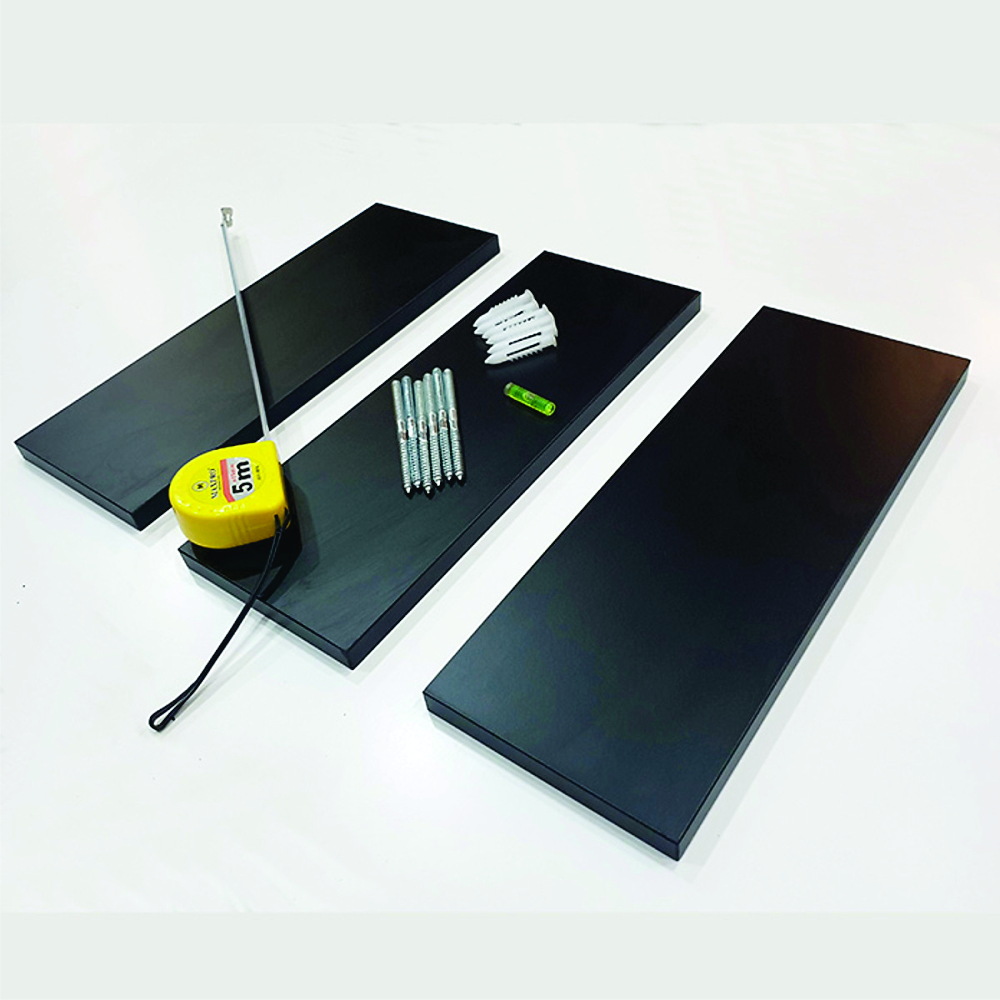 Kệ treo tường 3 thanh ngang dài 40cm x sâu 15cm