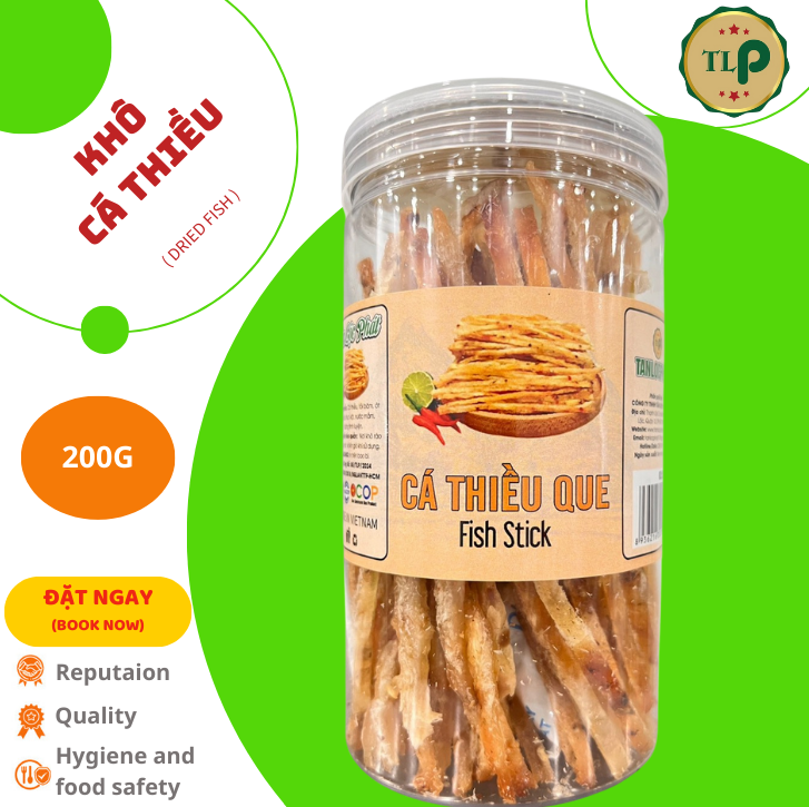 Khô cá thiều tân lộc phát - hũ 200g