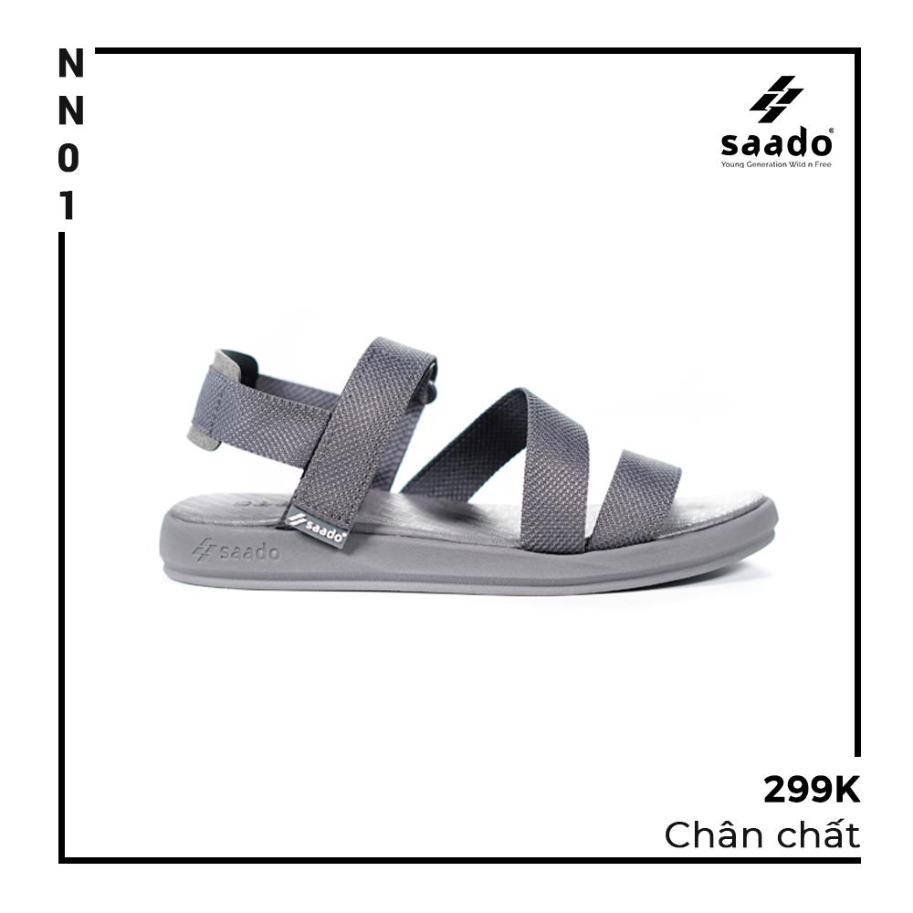 Giày sandal saado nữ chân chất nn01