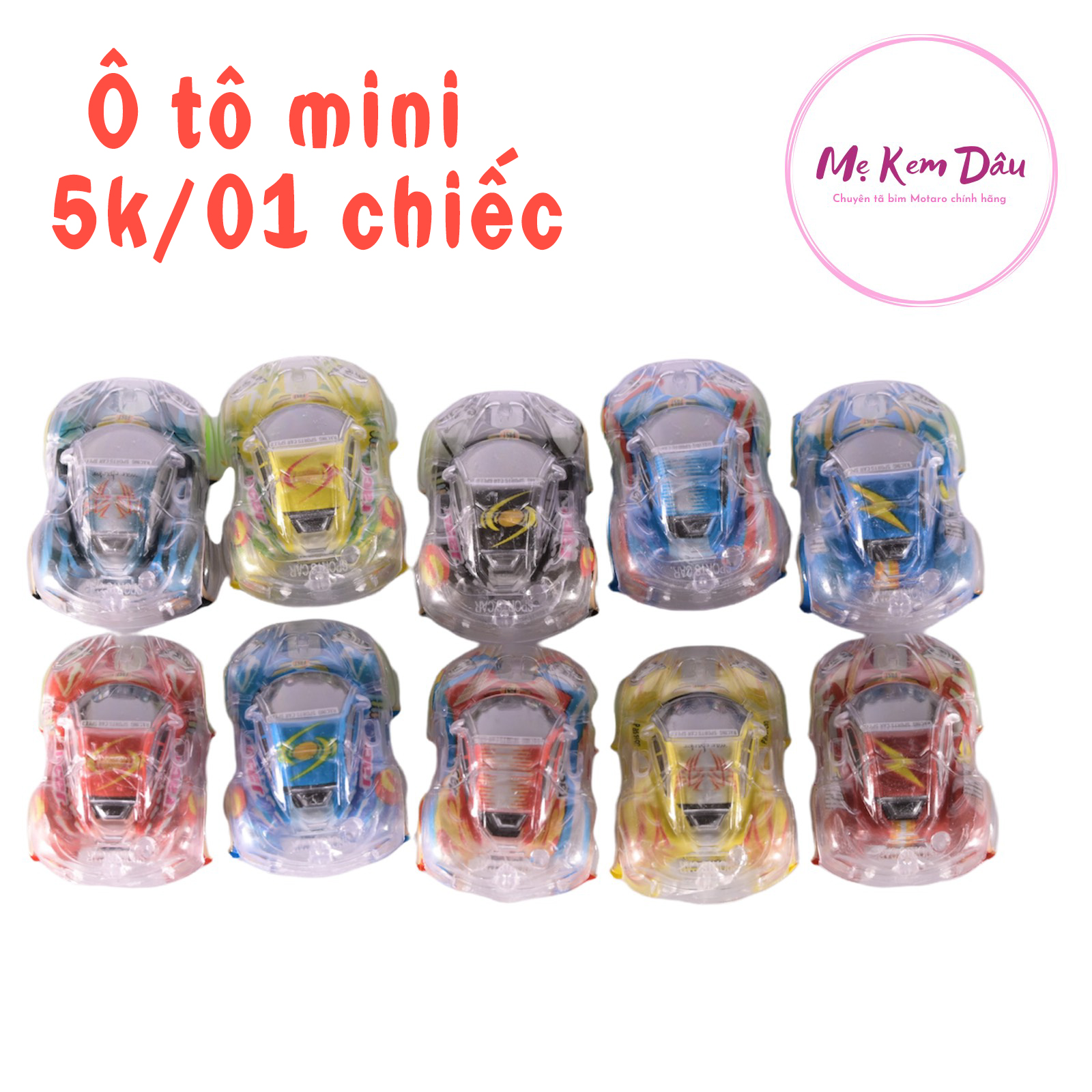 Ô tô đồ chơi mini siêu kute cho bé trai, bé gái