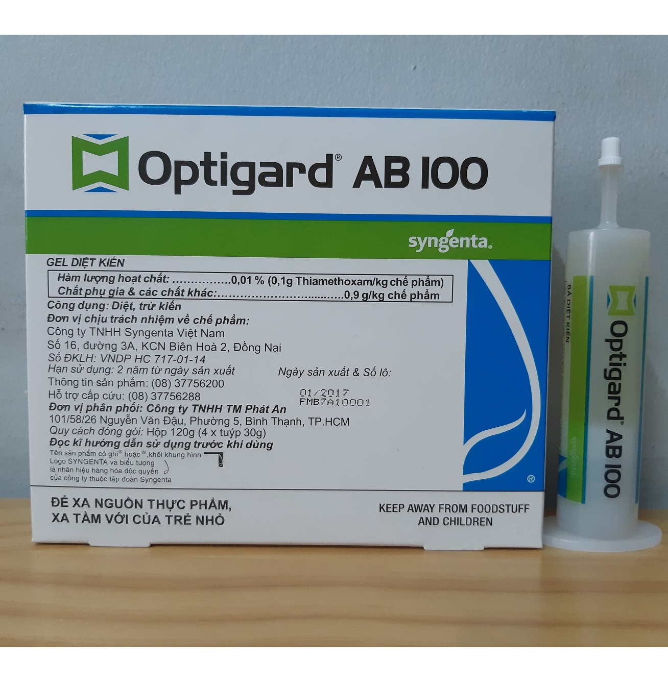 Gel diệt kiến Optigard AB chính hãng - an toàn và hiệu quả nhanh chóng