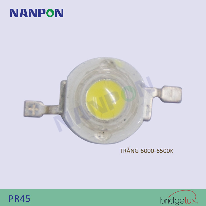 [HCM]CHIP LED COB 1-3W BRIDGELUX - MÀU TRẮNG| PR45