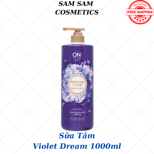 Sữa Tắm On The Body Violet Dream thương hiệu Hàn Quốc