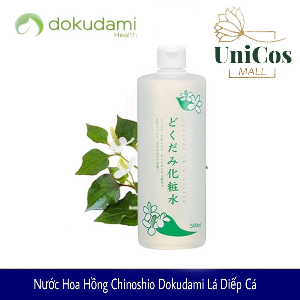 Toner diếp cá giảm m-ụn chiết xuất từ rau diếp cá do.ku.da.mi 500ml