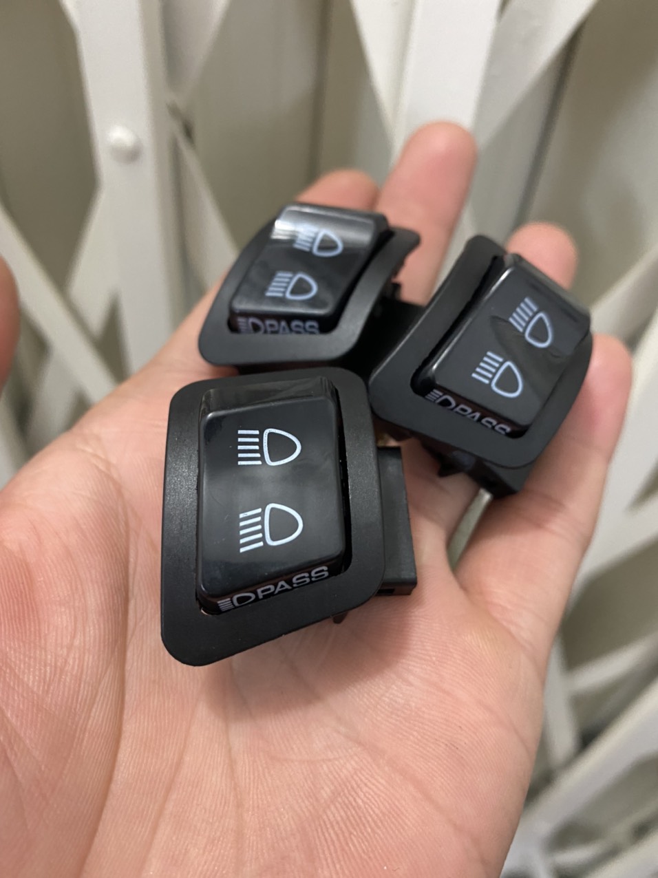 Công tắc Passing, Nút Passing kèm jack gắn SH Winner Wave Vision Air Blade SH mode