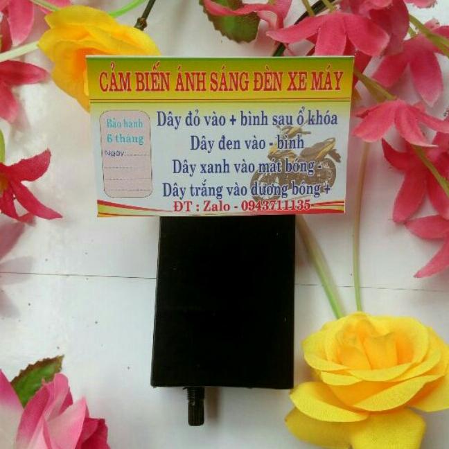 CẢM BIẾN TỰ ĐỘNG BẬT TẮT ĐÈN XE MÁY ÔTÔ KHI SÁNG TỐI