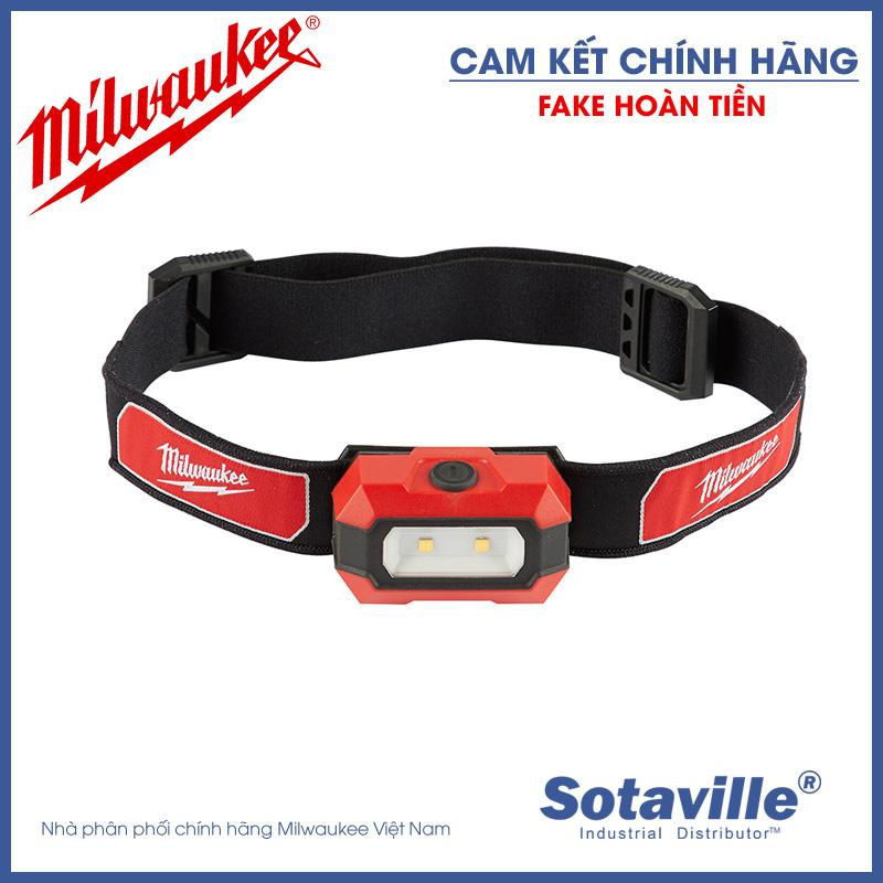 Đèn led dạng đội đầu milwaukee hl-led