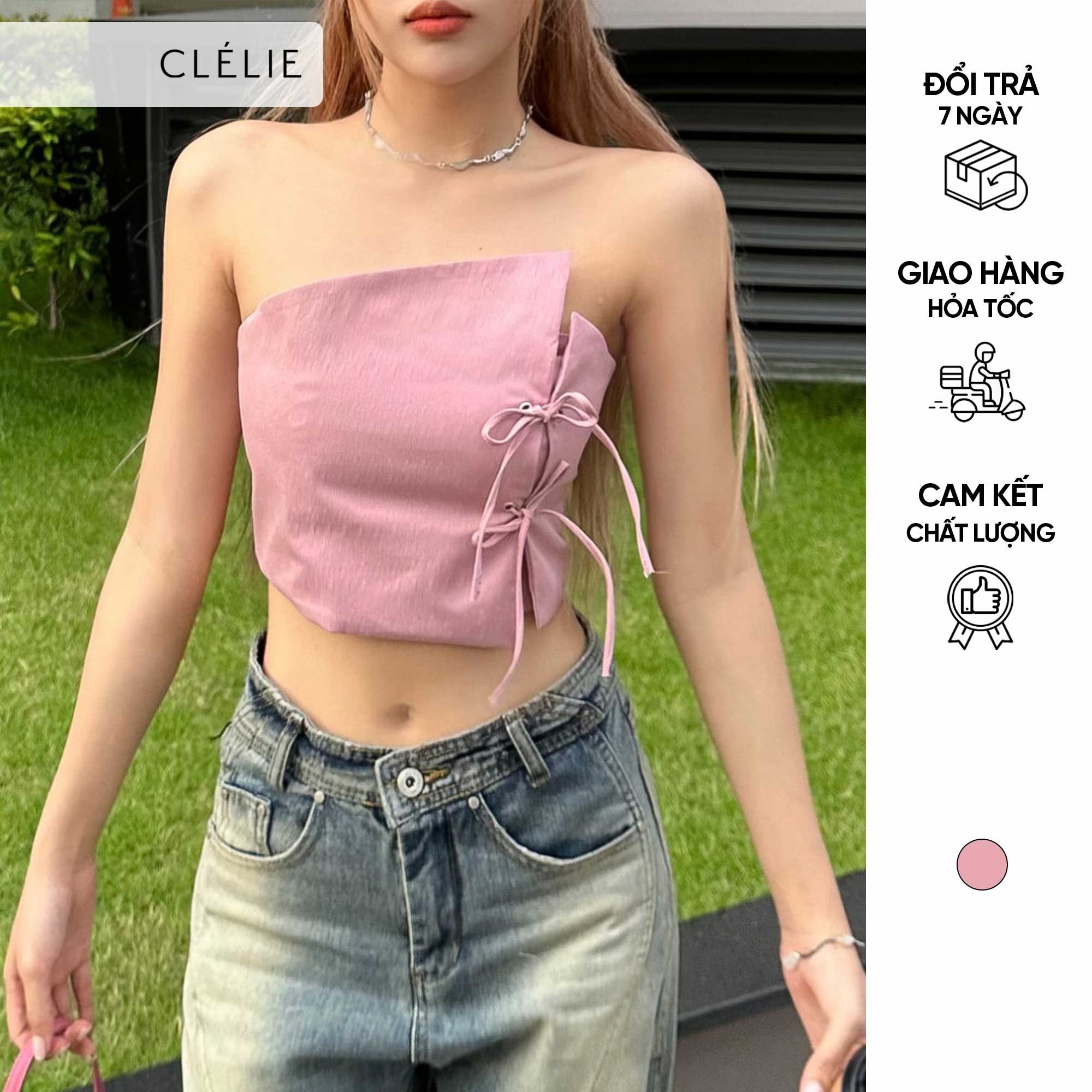 Áo ống thiết kế | cici top - clélie