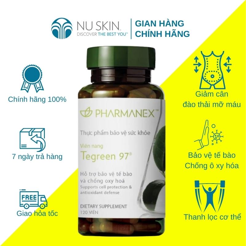 Thực Phảm Bảo Vệ Sức Khỏe Nuskin Tegreen 97 Chống Oxy Hoá Hỗ Trợ Tim Mạch Bảo Vệ Tế Bào - 120 viên