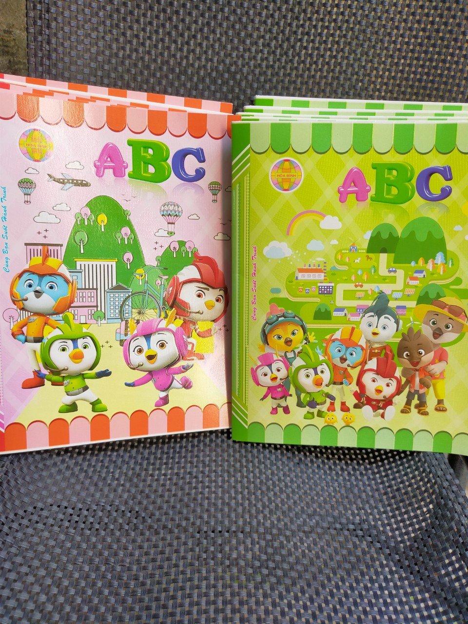 Tập học sinh abc hòa bình 96 trang - 4 ô ly, tập học cho các bé