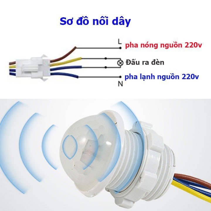 Cảm biến chuyển động hồng ngoại mini , công tắc cảm biến hồng ngoại loại tốt