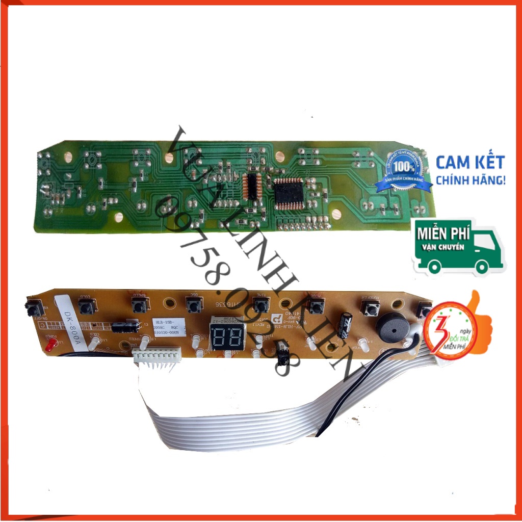 Mạch điều khiển quạt điều hòa daikio dk-800a chính hãng