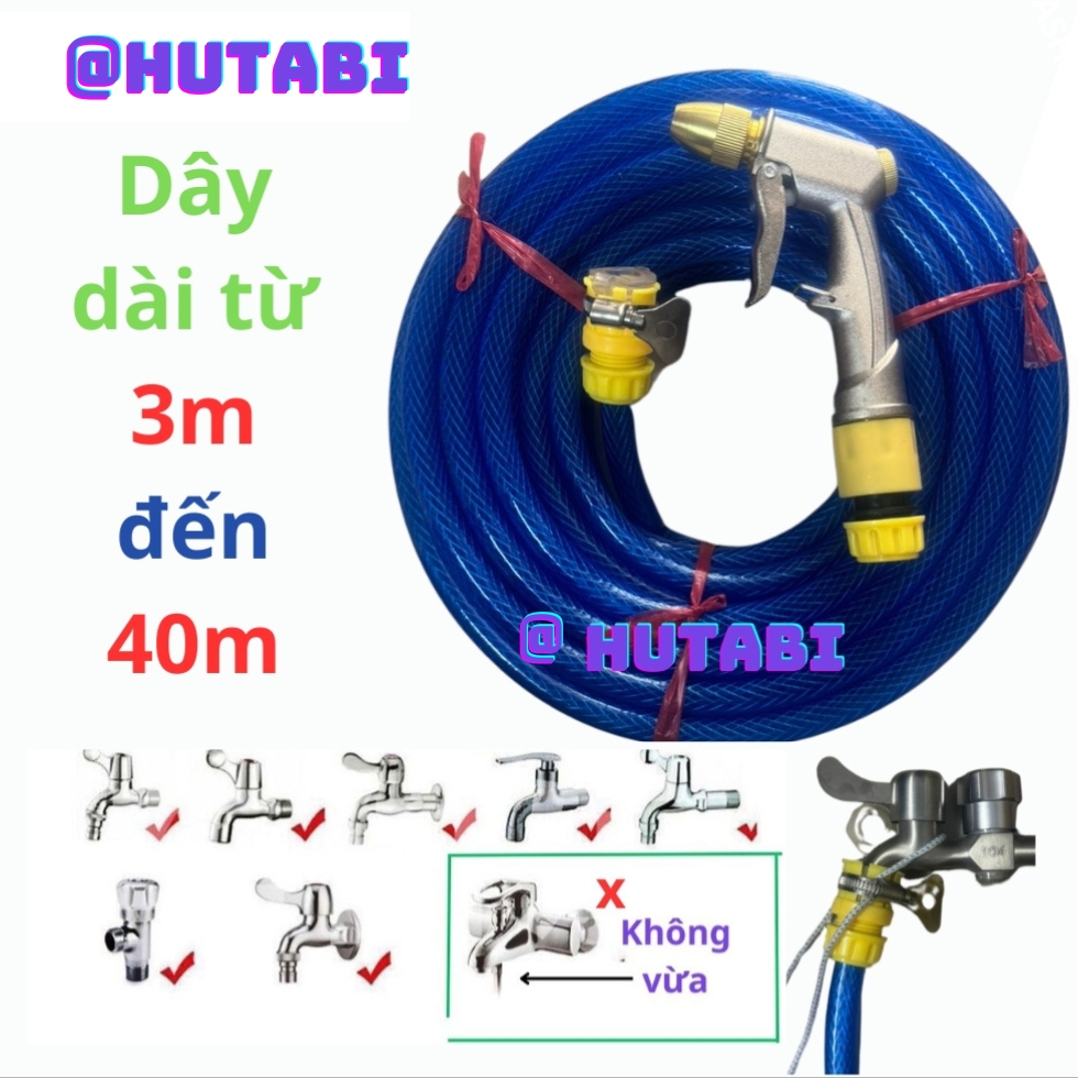 Vòi Xịt Nước Rửa Xe, Tưởi Cây Tăng Áp. Có Thể Điều Chính Ở Nhiều Chể Độ Phun Nước Dùng Cho Rửa Xe, Tưởi Cây Vệ Sinh Sân Vườn