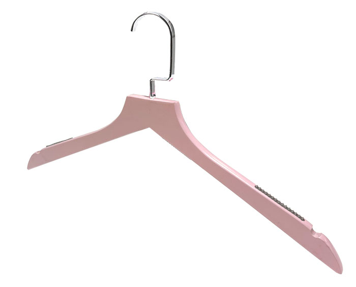 Móc treo quần áo gỗ hồng vai đệm 44cm