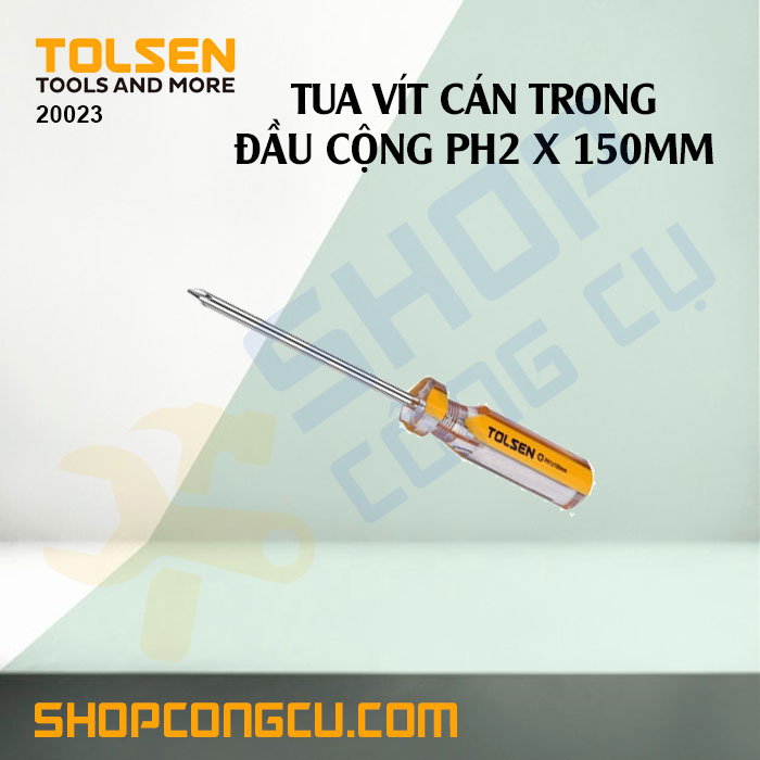 Tua vít đầu cộng cán trong ph2x150mm tolsen 20023