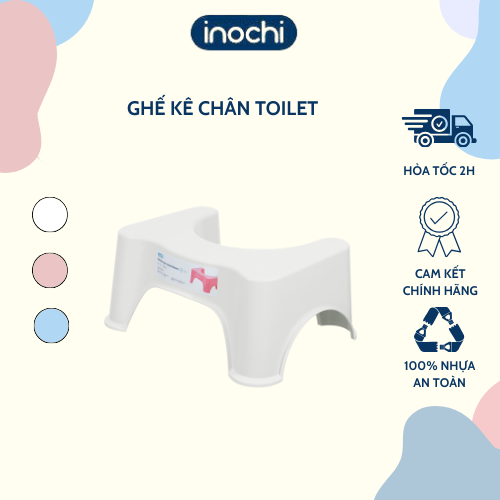 Ghế kê chân toilet Notoro - Ghế kế chân đi vê sinh, Ghế kê chân cho gia đinh - Thân thiện và Tiện dụng - Hàng chính hãng INOCHI - Tiêu chuẩn Nhật Bản