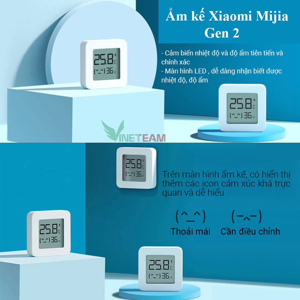 Ẩm kế thông minh Gen 2 Xiaomi Mijia