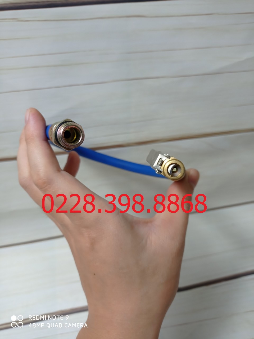 Dây bơm 1 đầu xanh