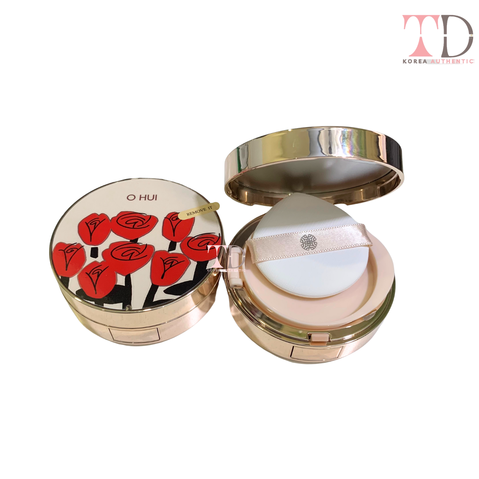 Date 2026 Tách set Phấn Nước Ohui Ultimate Cover Lifting Cushion Flower Edition Nội địa Hàn Có bán lõi