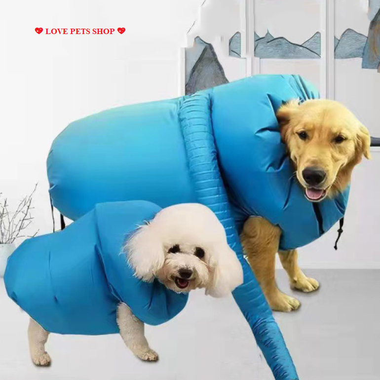 Túi trùm sấy khô lông cho Chó Mèo - Love Pets Shop