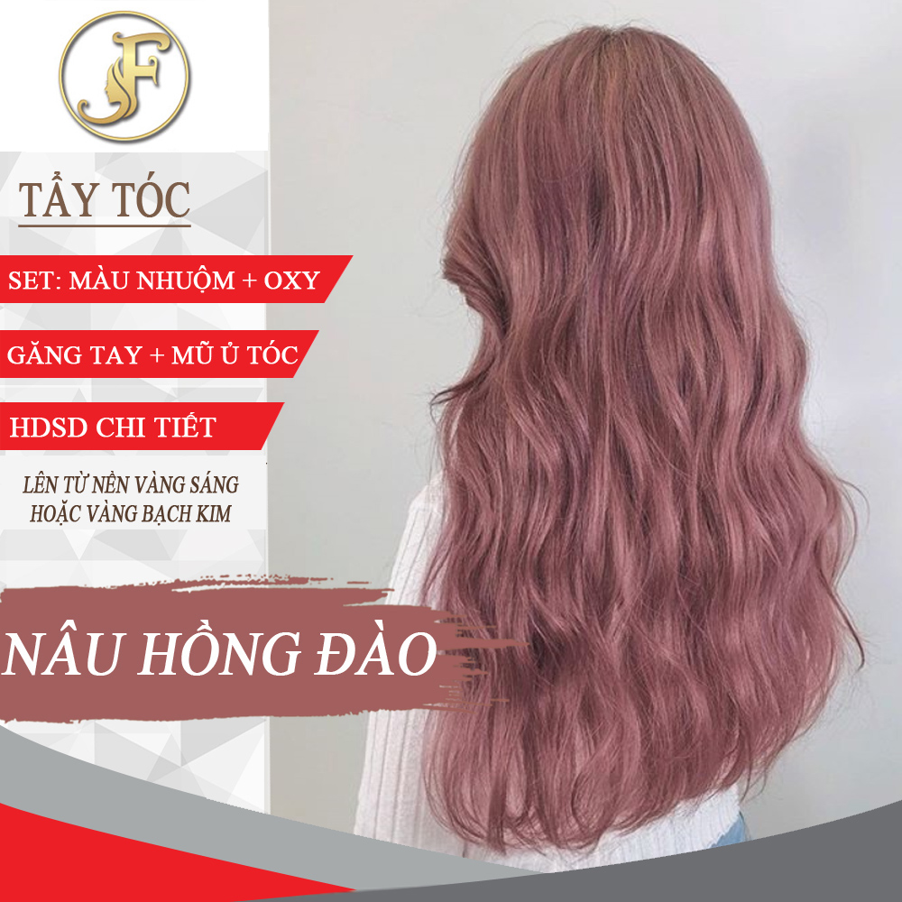 Nếu bạn đang muốn thử một màu tóc mới, hãy chọn thuốc nhuộm tóc màu nâu hồng đào, sản phẩm đang rất hot trong năm