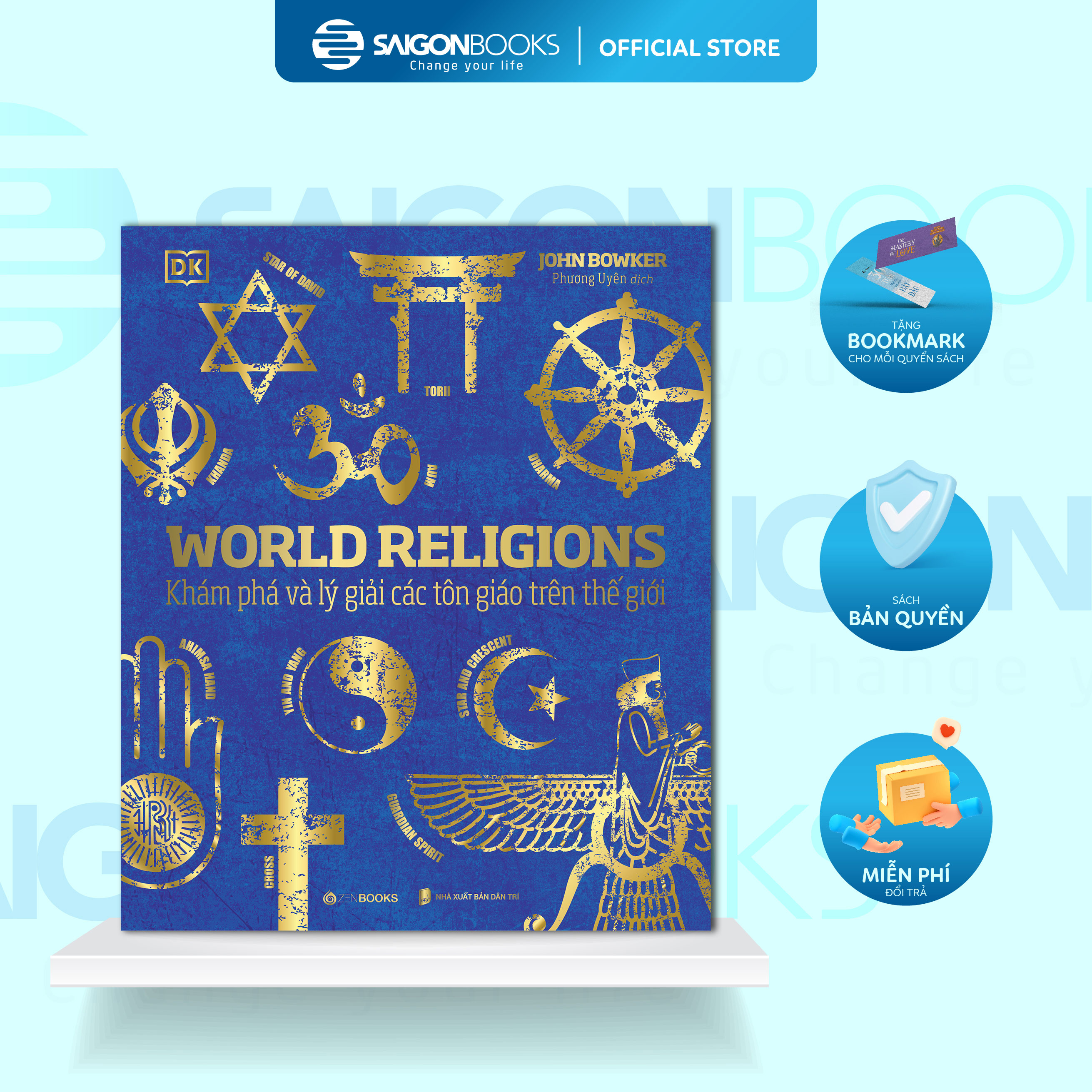 Sách - World Religions - Tôn giáo thế giới - Tác giả John Bowker