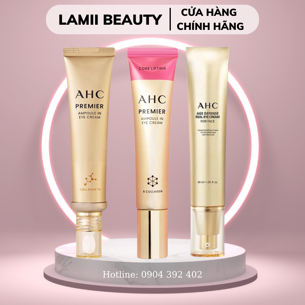 Kem dưỡng mắt thần thánh ahc ultimate real eye cream for face - lamii beauty