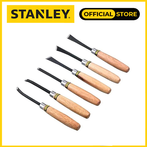 Stanley - stht16120-8 đục gỗ 6 chi tiết 1/4
