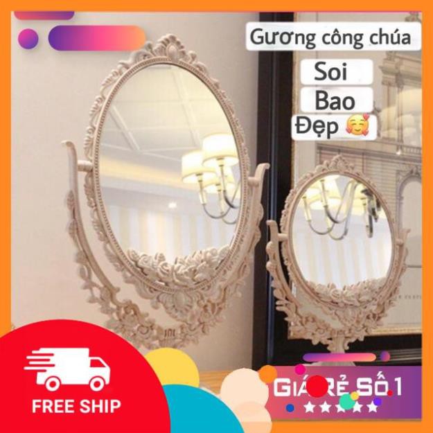 gương trang điểm công chúa đủ loại
