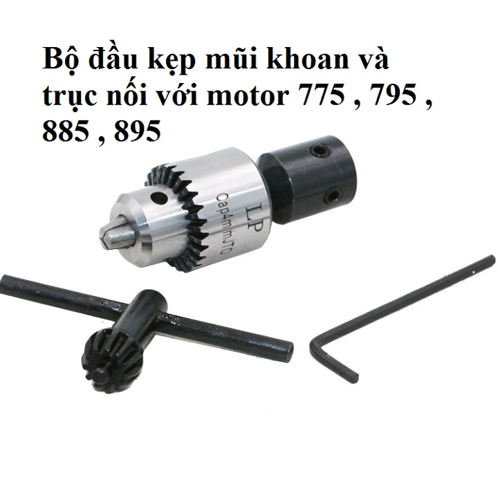 Combo chế máy khoan motor 775