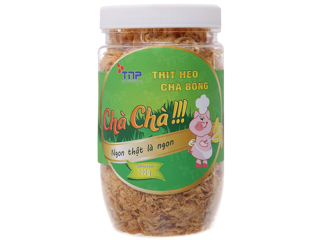 Chà bông heo Thảo Nguyên Phát hũ 100g