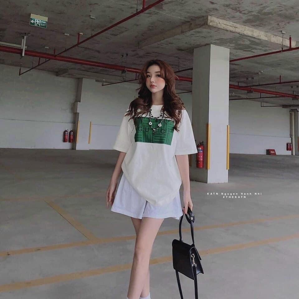 Áo thun nữ in logo bbi rẻ - đẹp - chất lượng mb shop miju