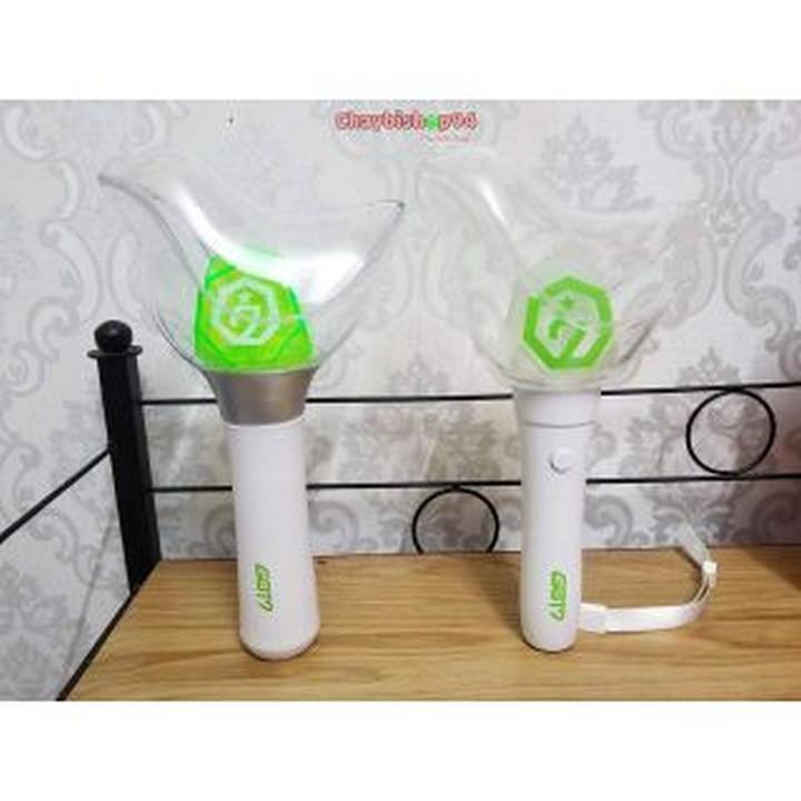 Lightstick got7 Unoff fanmade gậy cổ vũ ánh sáng hòa nhạc phát sáng nhóm nhạc idol Hàn quốc tặng ảnh