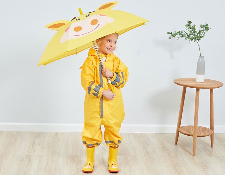 Áo mưa liền quần 2 size S,M nhiều màu cho trẻ