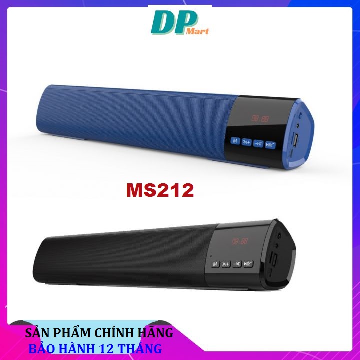 Loa Bluetooth Microlab MS212 , FM, Thẻ nhớ, USB, AUX,- Chính Hãng