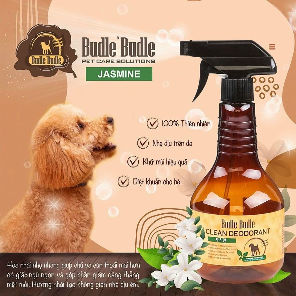 Xịt khử mùi kháng khuẩn cho chó