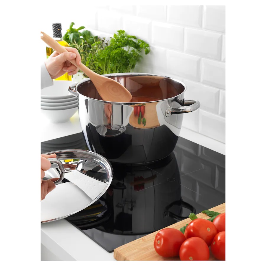Nồi inox 304 3 lớp chính hãng ikea 10l, 5l, 3l
