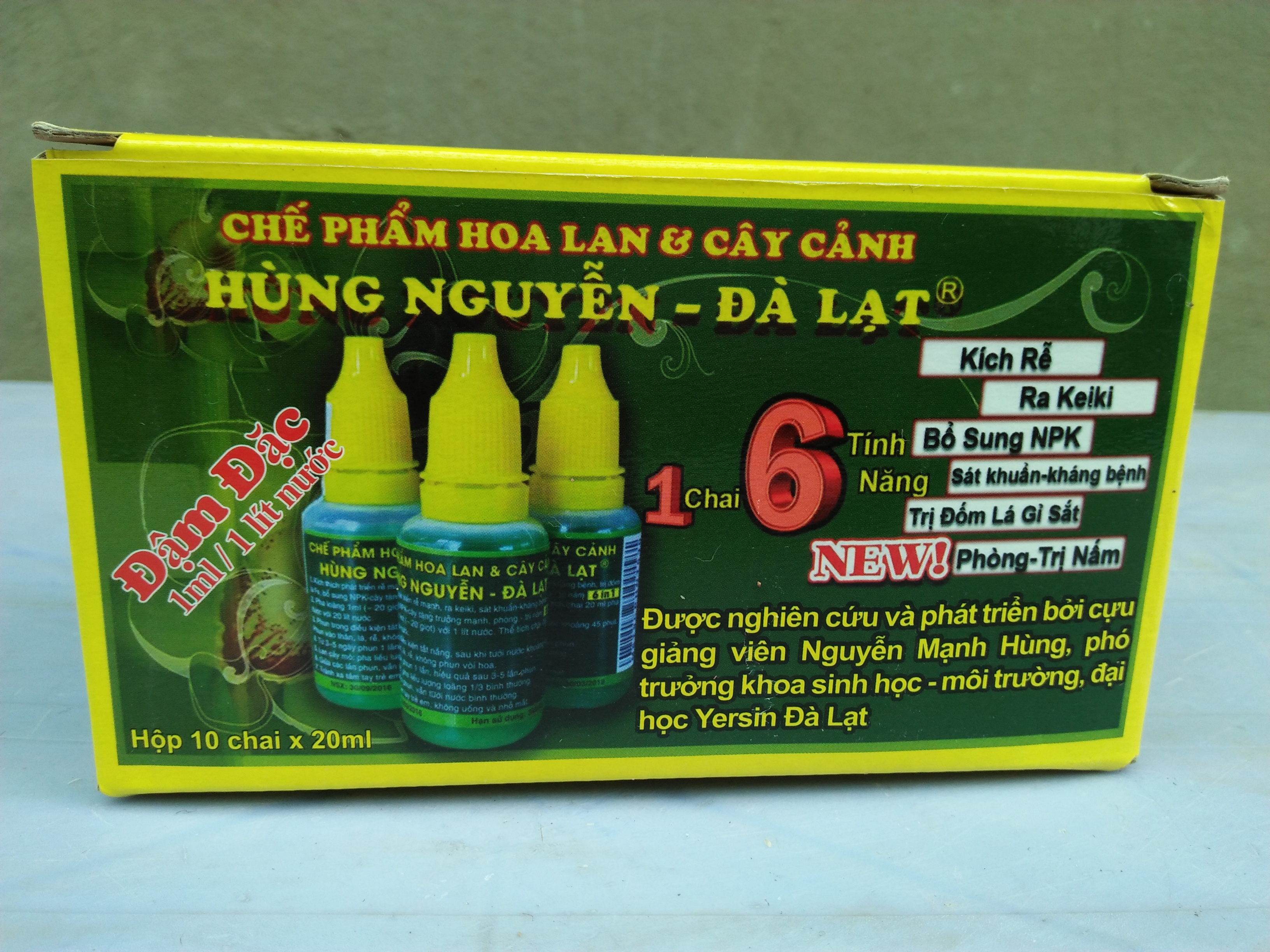 1 Lọ Chế Phẩm Hoa Lan Và Cây Cảnh Hùng Nguyễn