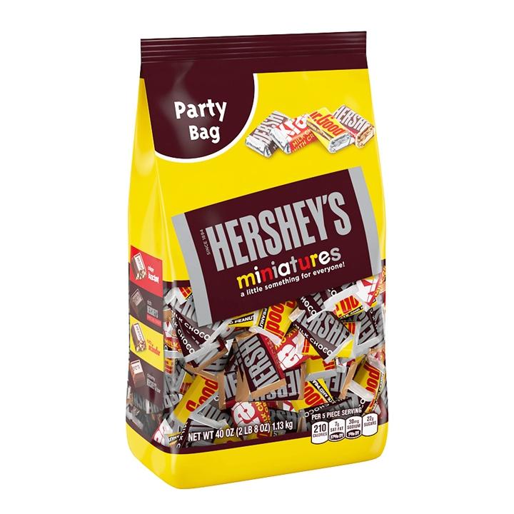 Chocolate Hershey Hỗn Hợp 4 Vị Miniature Mỹ 1.58kg